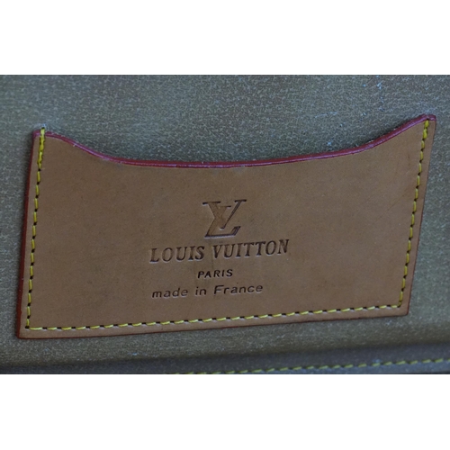 601 - A Louis Vuitton style brief case. Given to the vendor in the 1990s.