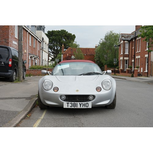 509 - A Lotus Elise 111S 1999T Convertible finished in Silver with Black Velour & a Red Roof. The car incl... 