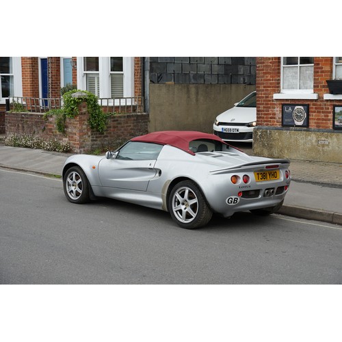 509 - A Lotus Elise 111S 1999T Convertible finished in Silver with Black Velour & a Red Roof. The car incl... 