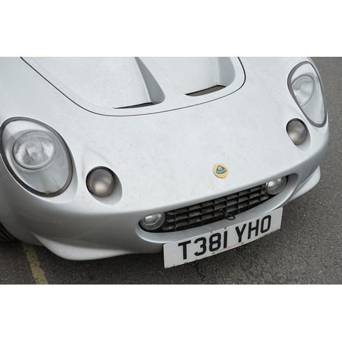 509 - A Lotus Elise 111S 1999T Convertible finished in Silver with Black Velour & a Red Roof. The car incl... 