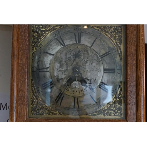 204 - An Oak Cased Long Case Clock by 