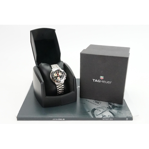 191 - A gentleman's Tag Heuer Indy 500 limited edition watch. Ref CAC111B-0 RER6699. With original box, li... 