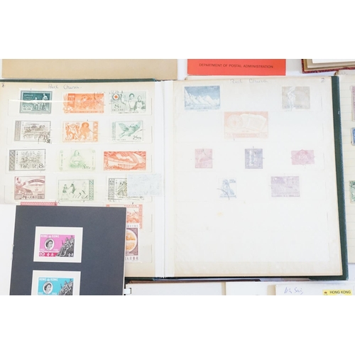 246 - A collection of Stamps, Stock Books, Children's Stamp Albums, Victorian, Penny Red's, Penny Purple's... 