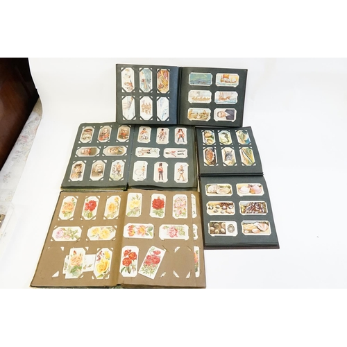 258 - A Collection of Cigarette Cards to include Black Cat, Soldiers, Generals, Theatre, Composers, Cattle... 