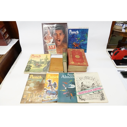 477 - A Collection of 9 x 1960s PUNCH Magazines, RIZZOLI 