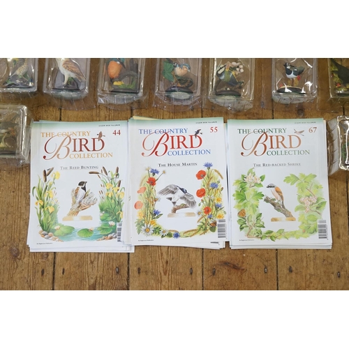 624 - A Collection of 36 x The Country Bird collection by Andy Pearce All in original Plastic Packaging wi... 