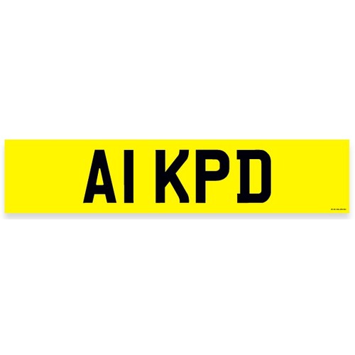 498 - A Scarce Personal Number Plate 