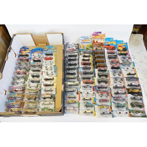 421 - A Collection of 90+ Old Shop Stock Hot Wheels Models to include HW Road Trippin, Special Edition 50 ... 