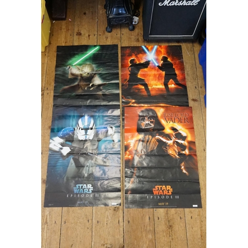 417 - Four Original Star Wars Film Posters for 