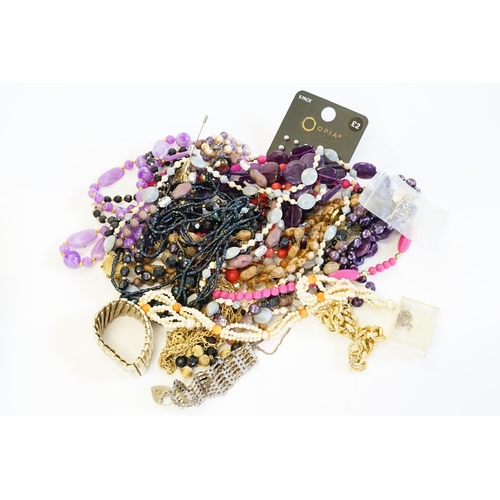 158 - A quantity of Costume Jewellery in vibrant colours.