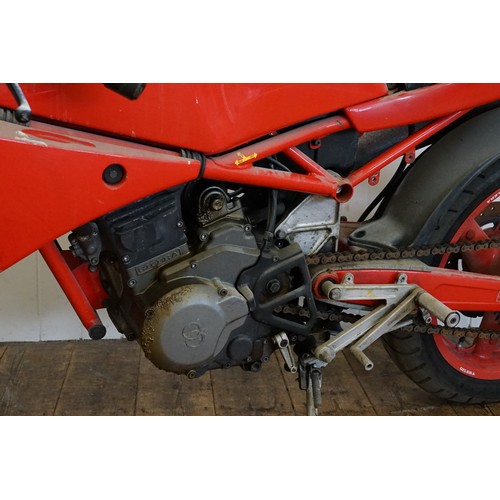 502 - A Gilero Saturno 500 Bialbero Motor Bike in Red. The Bike was Registered on the 8th May 1991 & has c... 