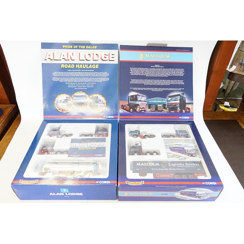 400 - A Pair of Corgi Classic Trucks to include No: CC99164 (Alan Lodge) & No: CC99174 (Malcolm Logistics ... 