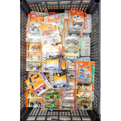 429 - A Collection of 100+ Old Shop Stock Matchbox 1/75 models, all Mint & Boxed.