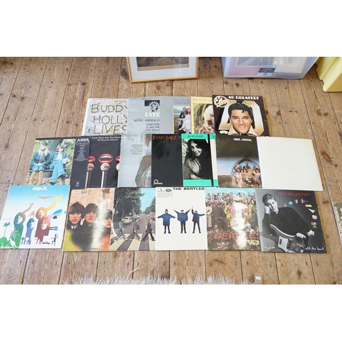 368 - A Collection of LP Records to include The Beatles 