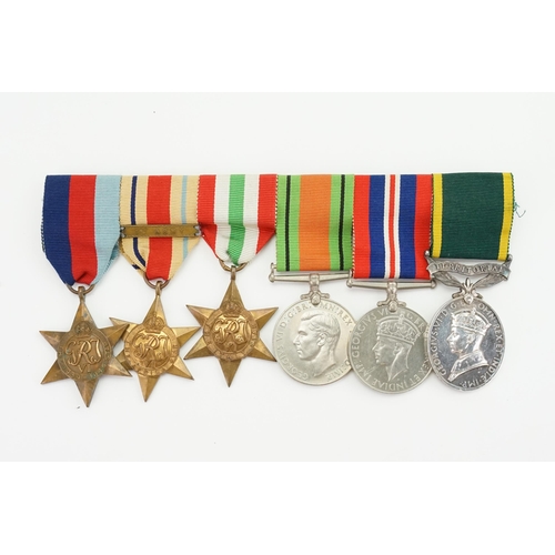 244 - A Collection of Medals to Private 