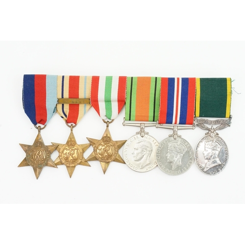 244 - A Collection of Medals to Private 