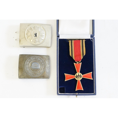 250 - The Order of Merit of the Federal Republic of Germany two buckles.