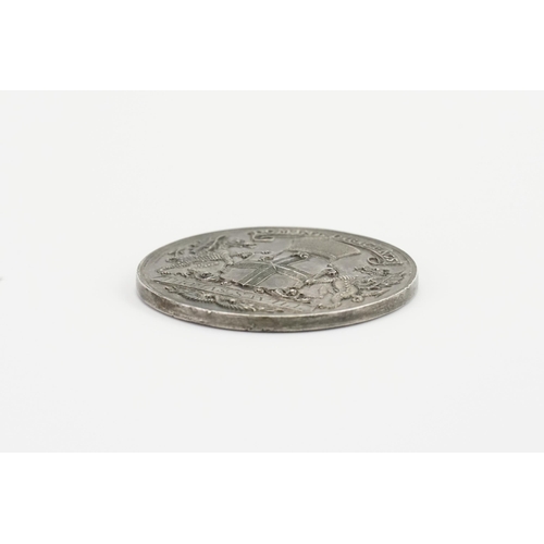 208 - A rare 1801 - 1815 stock brokers pass silver medal by J.Milton. Naylor Type 5, 40mm in diameter, wit... 