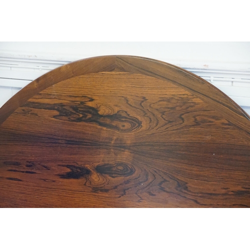 482 - A Danish Rosewood Round Table made by 