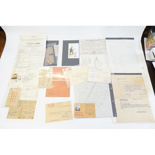 268 - A Collection of Dutch WWII Nazi Memorabilia for 