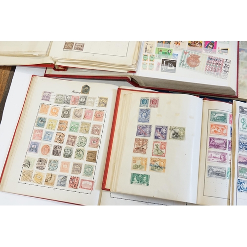 229 - A World Collection of Nine Stock Books & Stamp Albums. Many Early European Stamps noted. Also includ... 