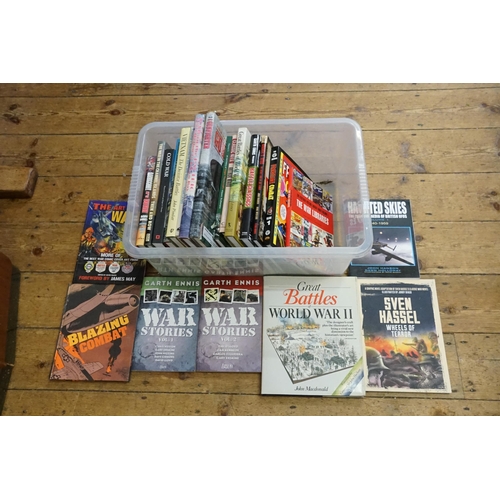 303 - A Large Collection of War Books to include Great Battles of WWII, Vietnam, The Decisive Battles, Gre... 