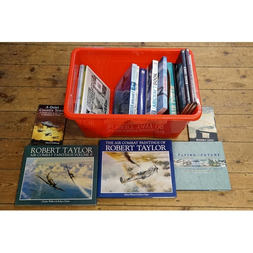 300 - A Collection of Aircraft Books to include Fighter Aircraft, Royal Navy Aircraft, Military Aircraft, ... 