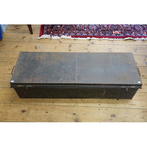 271 - An Original Officer's WWII Tin Travelling Case made by 