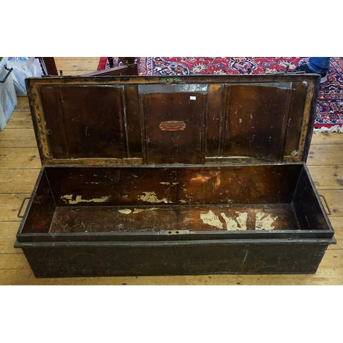 271 - An Original Officer's WWII Tin Travelling Case made by 