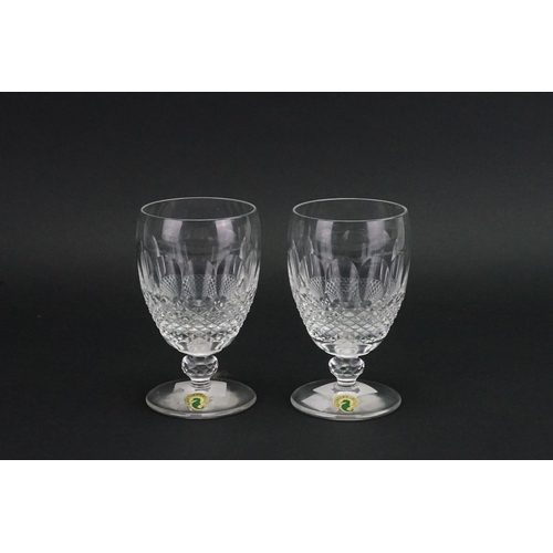 547 - A pair of Waterford cut glasses.