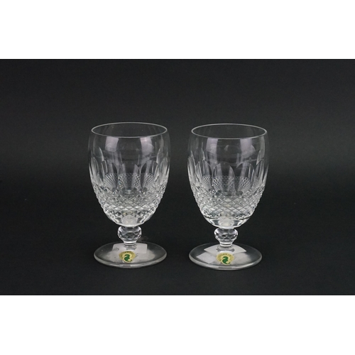 547 - A pair of Waterford cut glasses.