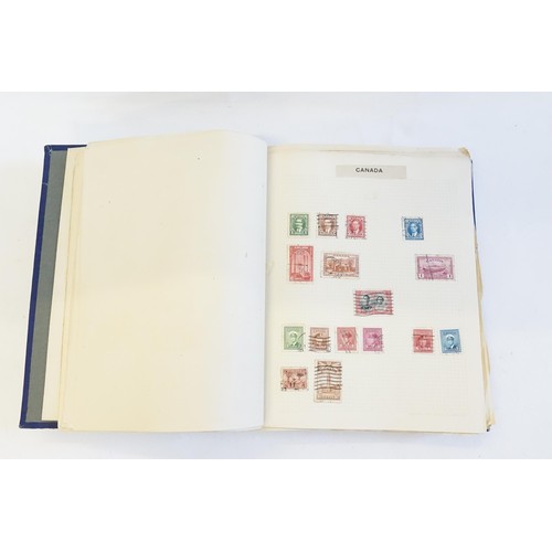 227 - A Stamp Album containing a collection of World Stamps to include some early European issues, many in... 