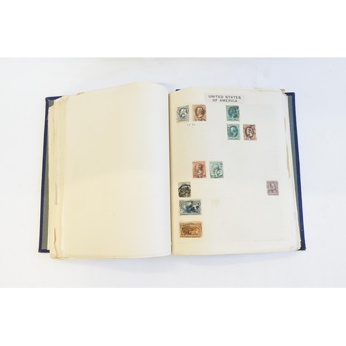 227 - A Stamp Album containing a collection of World Stamps to include some early European issues, many in... 