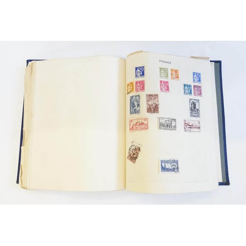 227 - A Stamp Album containing a collection of World Stamps to include some early European issues, many in... 