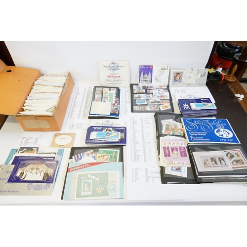 234A - A Large Collection of World Stamps to include an Album with Chinese, Great Britain, Norway, etc alon... 