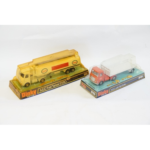 115 - 2 x 1970s Dinky Models to include No: 915 