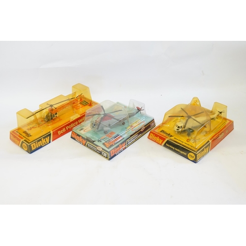 117 - 3 x 1970s Dinky Models to include No: 724 