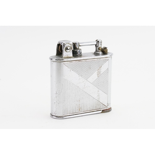 902 - A Chrome Plated Automatique LANCEL Table Cigarette Lighter.