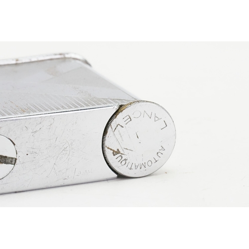 902 - A Chrome Plated Automatique LANCEL Table Cigarette Lighter.