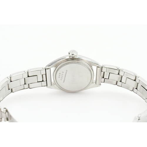 348 - A 1952 Ladies Stainless Steel Cased 