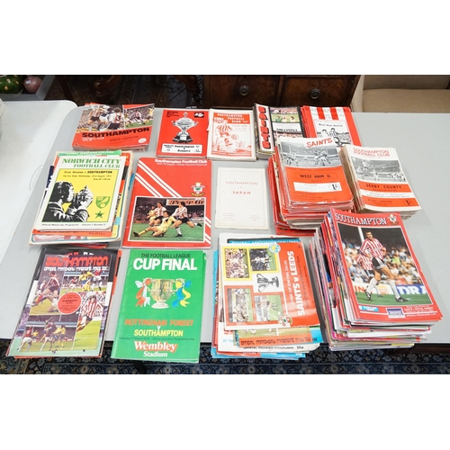 639 - A Very Large Collection of 1960s-1980s Southampton Football Club Programmes. Needs Viewing.