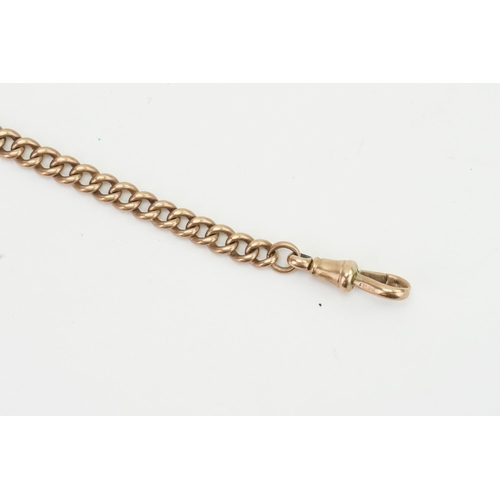 285 - A 9ct Gold Watch Chain. Weighing: 14.9 grams.