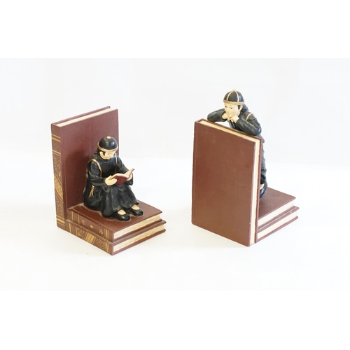 463 - A Pair of Chinese Student Book Ends after a design to 