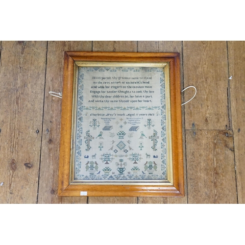 740 - A Victorian Needlework by 