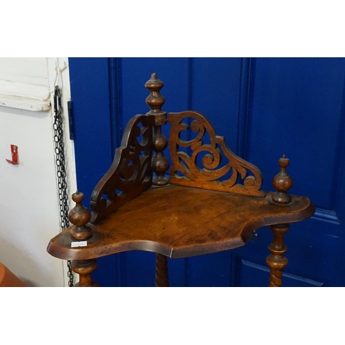 709 - A Victorian Mahogany Four Tiered 