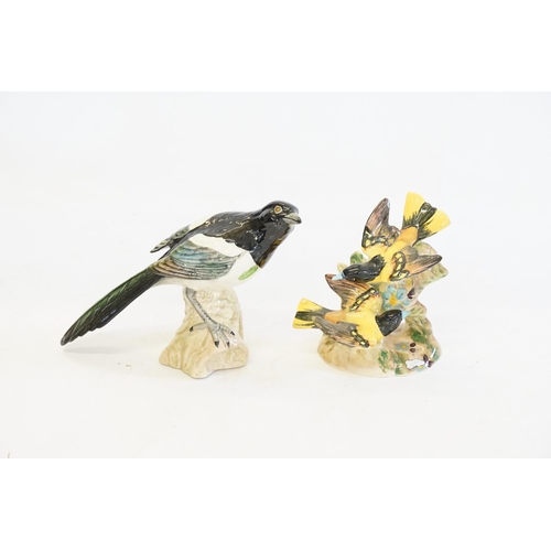 1065 - Two Beswick Studies of Birds to include Magpie No: 2305 & a Beswick Study of a Baltimore Orioles No:... 