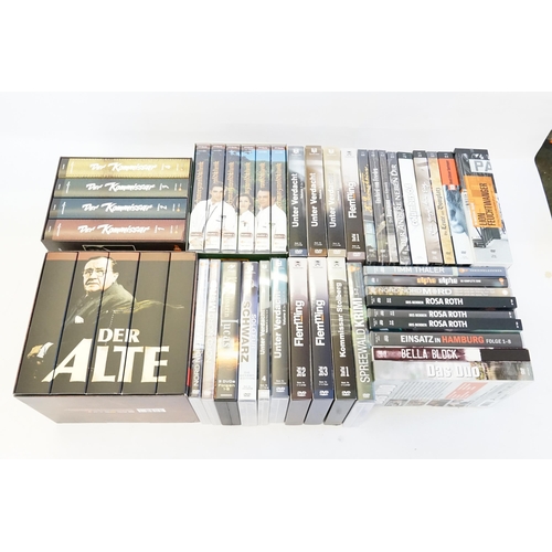 491 - A Large Collection of German 2DF, Grosse Geschichten DVD's including Boxed Sets.