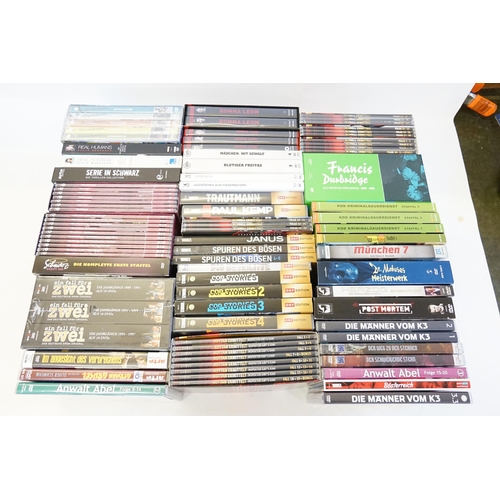 494 - A Large Collection of German DVD's & Boxed Sets to include ORF, Turbine, Das Erste, Arte, etc.