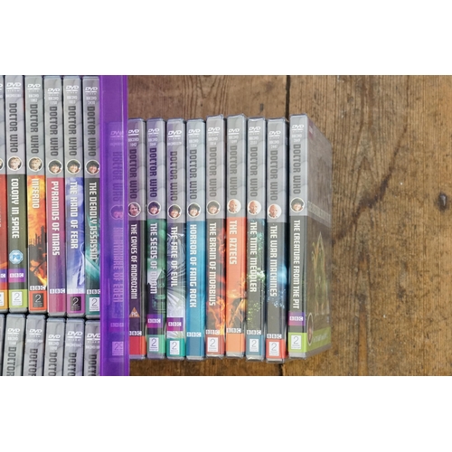 500 - A large collection of Doctor WHO DVD's to include, five sealed.