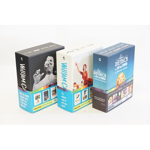 506 - A collection of three PH Indicator limited edition box sets, to include  William Castle vol 1 & 2, M... 